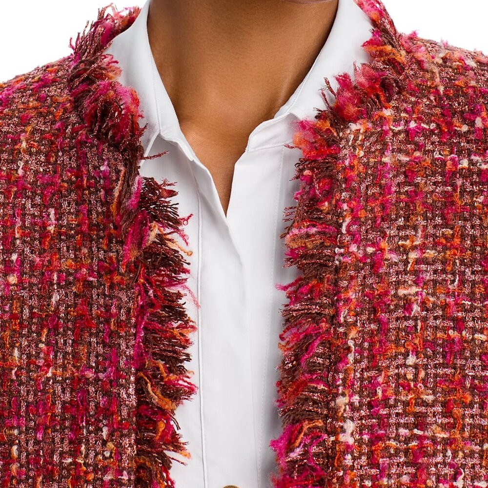 L'Agence Angelina Tweed Jacket Size 0. NWT. - Picture 6 of 12